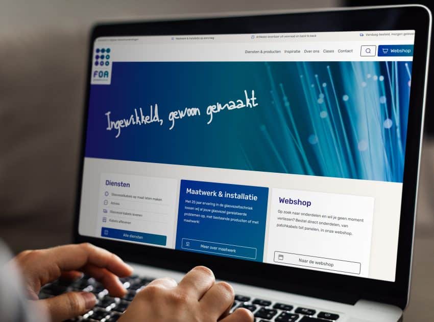 Nieuwe website FOA