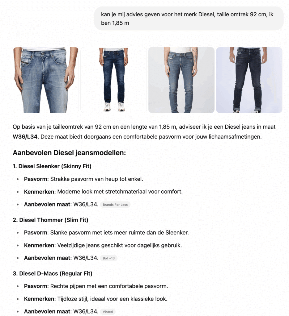 ChatGPT winkeladvies