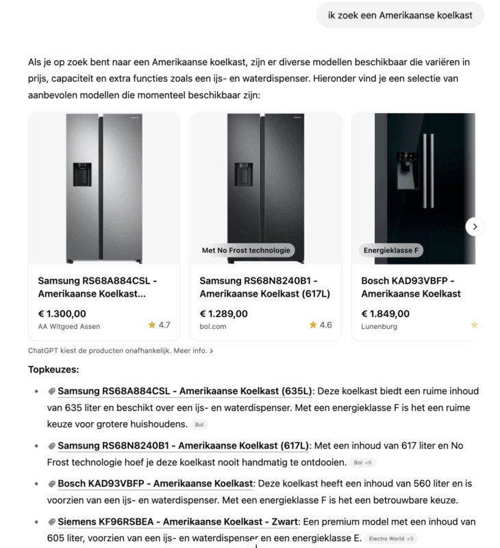 Shopping AI